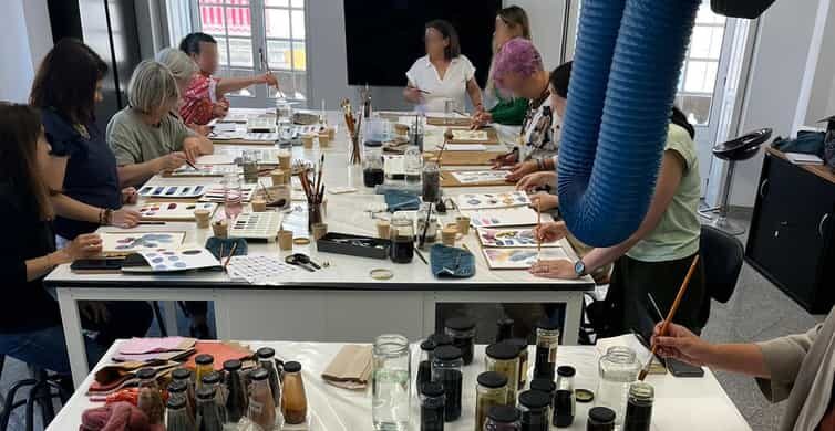 Portugal: Create natural watercolors - The Setting and Materials