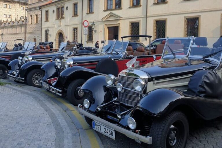 Prague: 1-Hour Private Tour in Vintage Car - The Landmarks Visited: A Whirlwind Tour of Prague’s Highlights