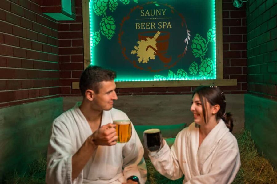 Prague: Beer Spa Experience with Unlimited Beer and Sauna - The Atmosphere and Setting