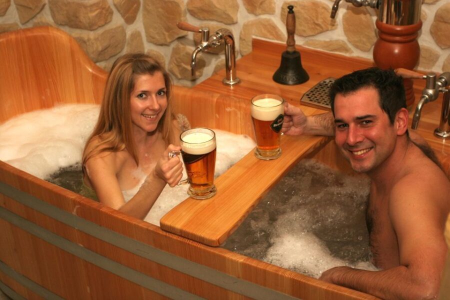 Prague: Bernard Beer Spa with Beer and Massage Option - Key Points