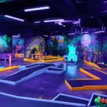 Prague Black Light Mini Golf and Games Tour Including Free Drinks - Duration and Practical Details