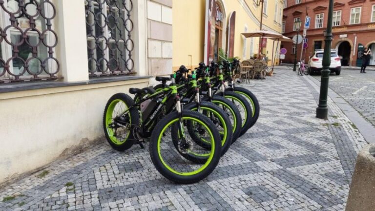 Prague: Electric Scooter & Cruiser Fat eBike Rental - What’s Included and How it Works