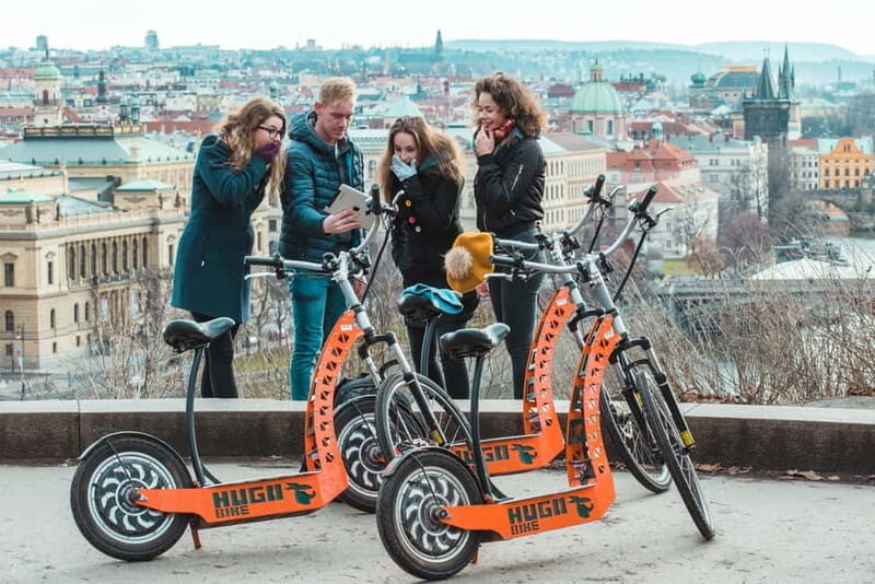 Prague: Fat Tire or Regular Scooter Tour with A Local Guide - What to Expect During the Tour