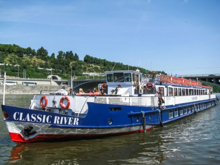 Prague: Panoramic Vltava River Cruise - The Interior & Amenities
