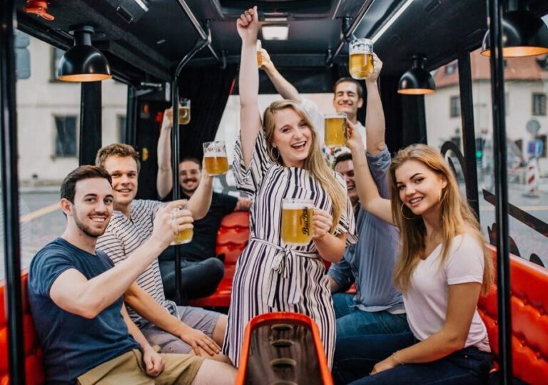 Prague: Party Beer Bus - The Itinerary Breakdown