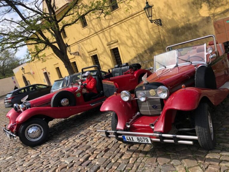 Prague: Private Tour by Vintage Car - What makes this tour special