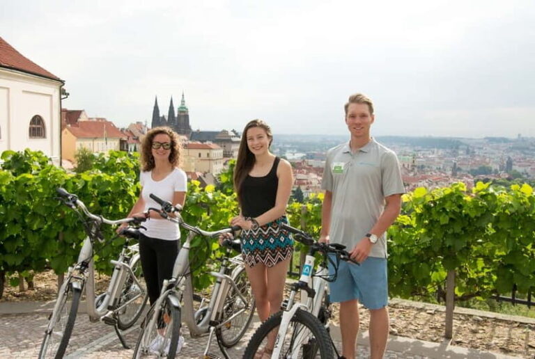 Prague: Small Group or Private E-Bike City Tour - What to Expect During the Tour