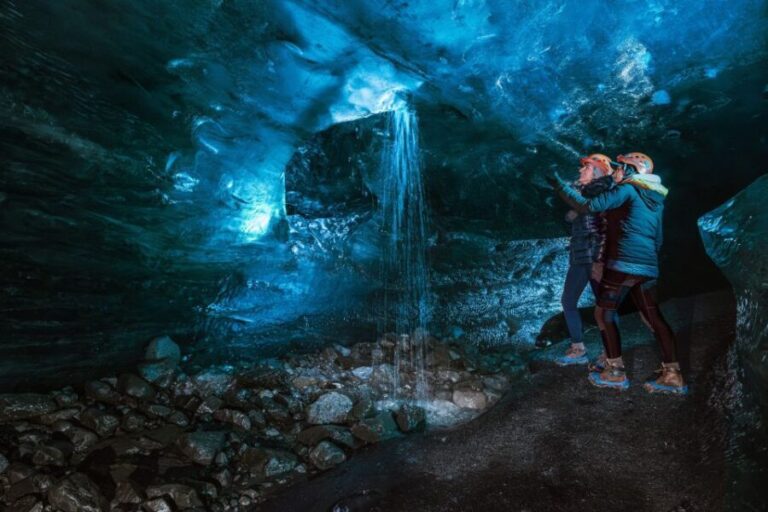 Premium Blue Ice Cave Tour - hot soup & hot drink incl. - The Itinerary in Detail