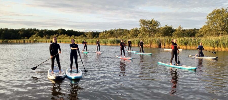 Prerow: Standup paddle sunset tour with picnic - The Picnic and Sunset Moment