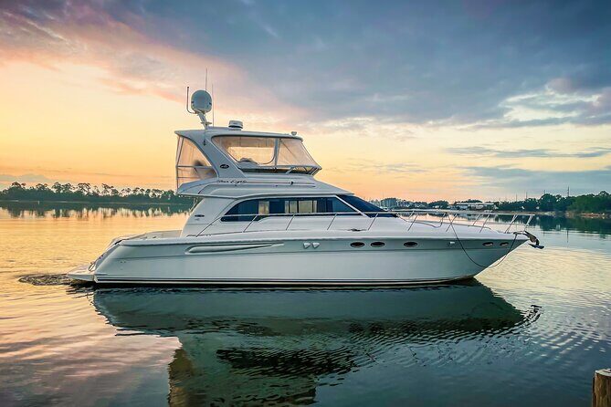 Private 3 Hour Sunset Cruise On A 50' Luxury Yacht With Captain - Amenities and Practical Details