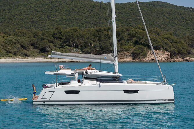 Private 5-Hour Cruise on Brand-New Luxury Catamaran in Mykonos (max 19 guests) - The Boat and Onboard Comfort