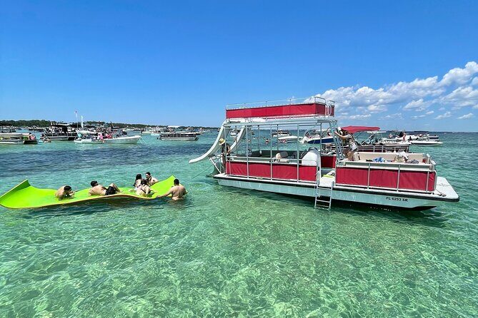 Private Crab Island Double Slides Pontoon Charter - Who Would Love This Tour?