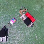 Private Crab Island Pontoon Charter with Bote Hangout Floats! - How the Experience Feels in Practice