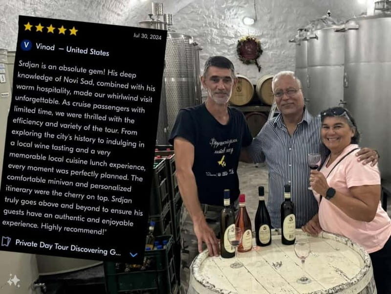 Private Day Tour Discovering Gems of Novi Sad in Luxury - An In-Depth Look at the Tour Experience