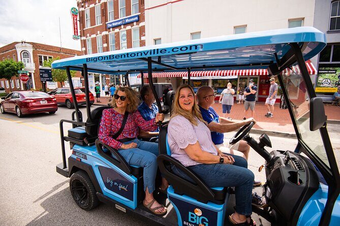 Private Golf Cart Tour of Bentonville - What You Can Expect During the Tour