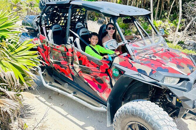 Private Jeep & Polaris RZR: San Gervasio Mayan Ruins & Snorkeling - Starting with Off-Road Adventures at Punta Molas Faro