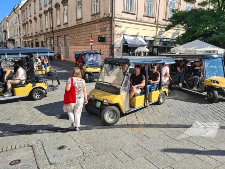 Private Krakow Old Town golf cart tour with audio-guide - The Practicalities: Pricing, Duration, and Group Size