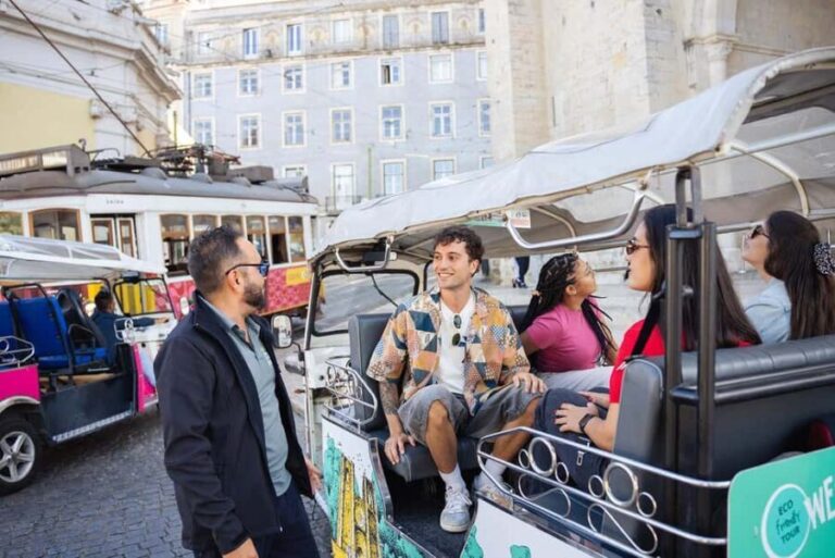 Private Lisbon Tuk Tuk Tour: Tram 28, Old Town or Belém - What to Expect in Practice