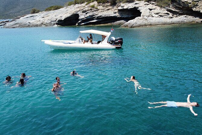 Private RIB Boat Cruise & Snorkeling Lavrio Kithnos Cyclades - The Itinerary in Detail