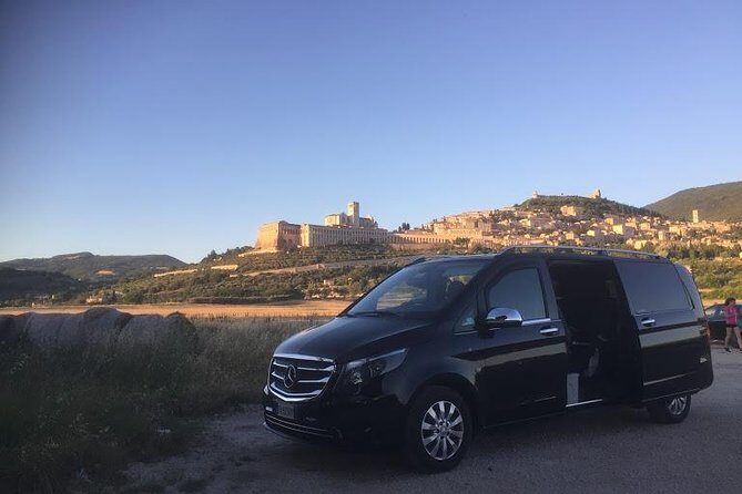 Private transfer from Rome city or airport to Umbria Assisi-Perugia-Orvieto area - Pricing and Value