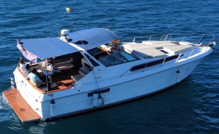 PUERTO BANUS: YACHTS RENTAL FOR GROUP 1H - The Itinerary in Detail