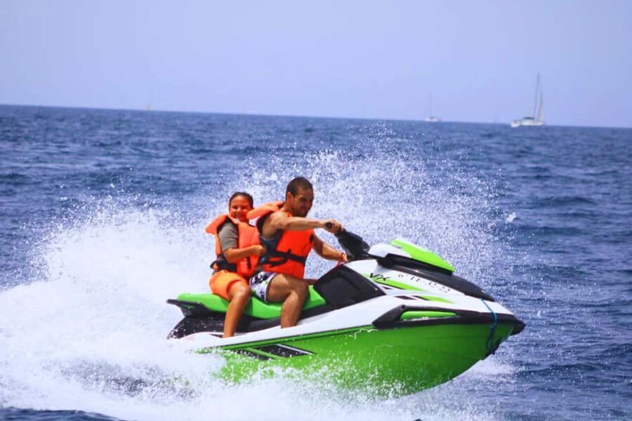 Puerto Colón: Yamaha Jet Ski Tour Along Tenerife's Coast - The Itinerary Breakdown