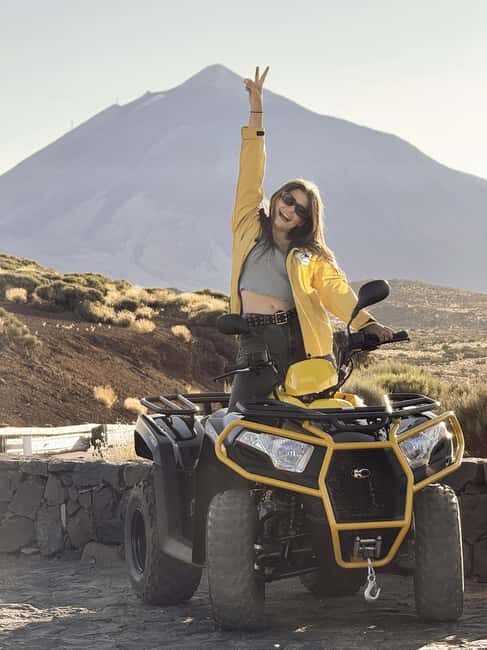Puerto de la Cruz: Quad Tour to Teide at Sunset with Snack & Photos - FAQ