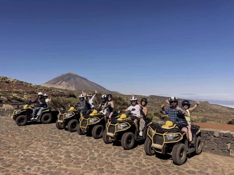 Puerto de la Cruz: Quad Tour to Teide with Photos & Local Snack - Final Thoughts: Who Will Love This Tour?