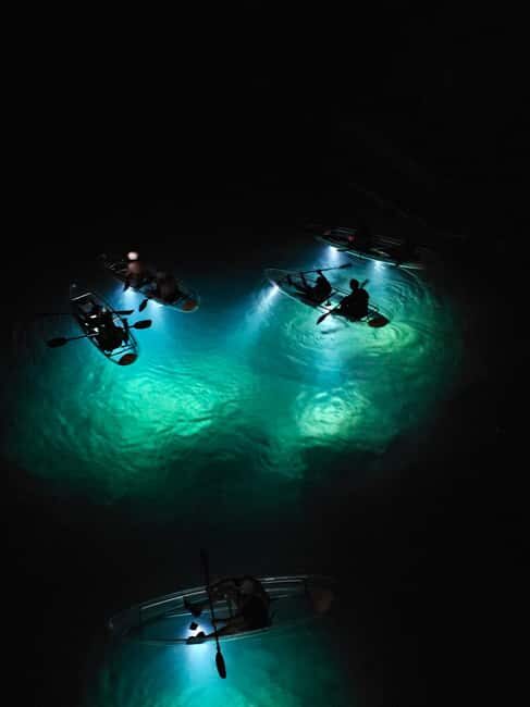 Pula: Night Tour in Transparent Kayak with Stargazing - The Itinerary in Depth