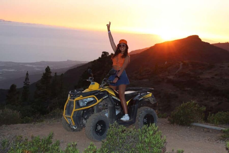 Quad biking at Mount Teide for the sunset - The Itinerary in Detail