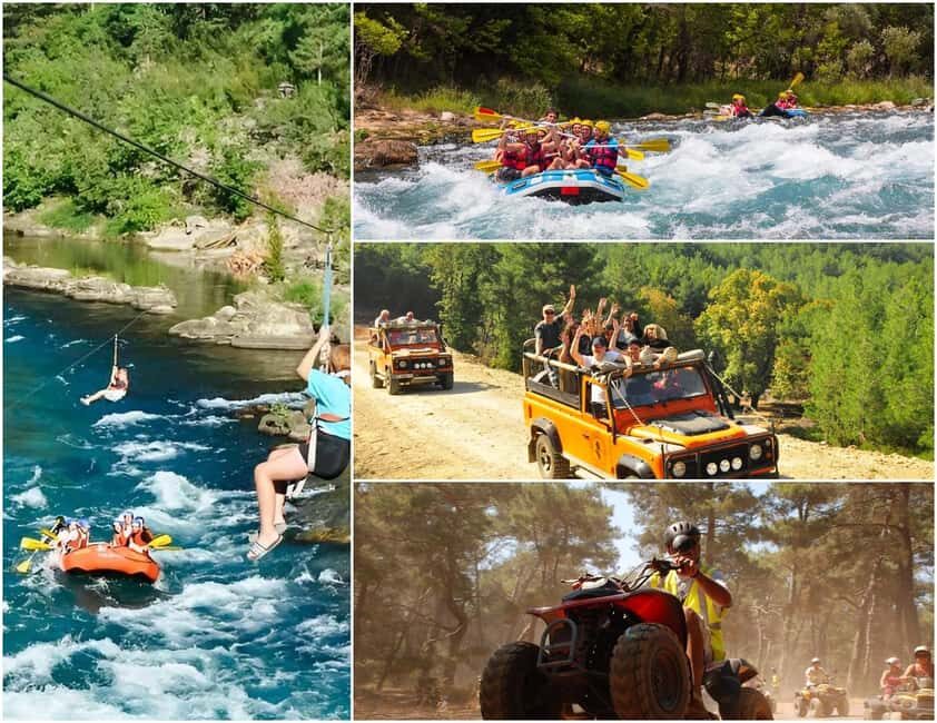 Rafting Adventure w/Optional Extreme Activities From Antalya - The Experience Guides