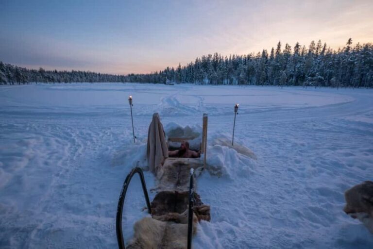 Ranua: Private Sauna on Your Own Wilderness Lake - The Itinerary and What to Expect