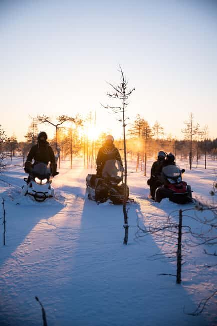 Ranua: Snowmobile Safari with local guide - The Snowmobile Itinerary in Detail