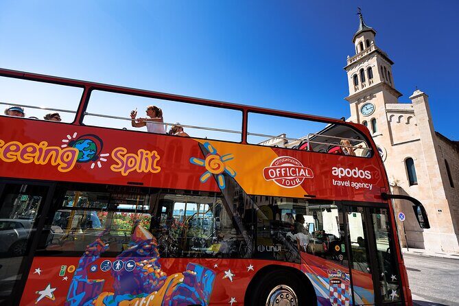 Red Line: Split Panoramic Tour with Sightseeing Bus - The Stops and Sights