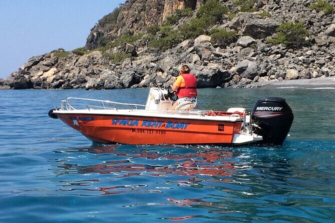 RENT A BOAT 5,5m-30hp LICENCE FREE MARATHI - Booking and Practicalities