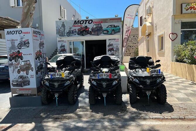 Rent an ATV Santorini - What to Expect During the Tour