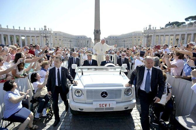 Reserved Papal Audience Ticket with Assistance On Site - FAQ