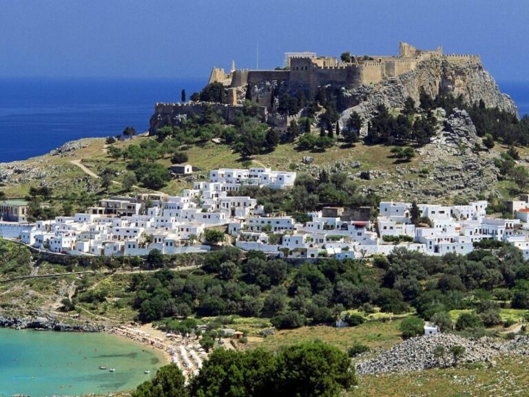 Rhodes: Boat trip to Lindos with Swimming Stops - The Experience on the Water