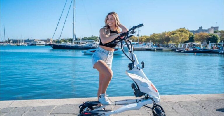 Rhodes: Explore the New and Medieval City on Trikkes - The Real Value of the Rhodes Trikke Tour