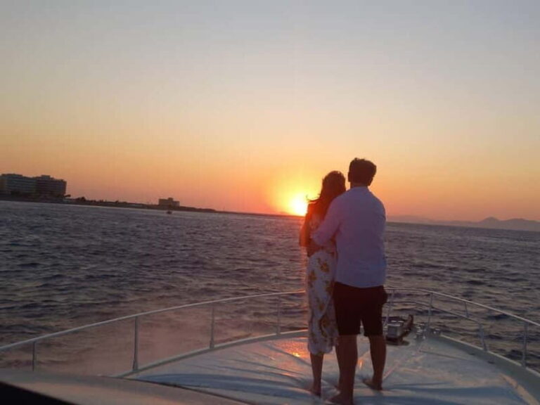 Rhodes, Greece: Sunset Yacht Cruise with Aperol Spritz - The Itinerary in Detail
