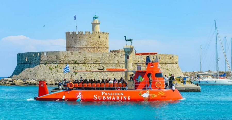Rhodes Town: Submarine Cruise with Underwater Views - The Itinerary Breakdown