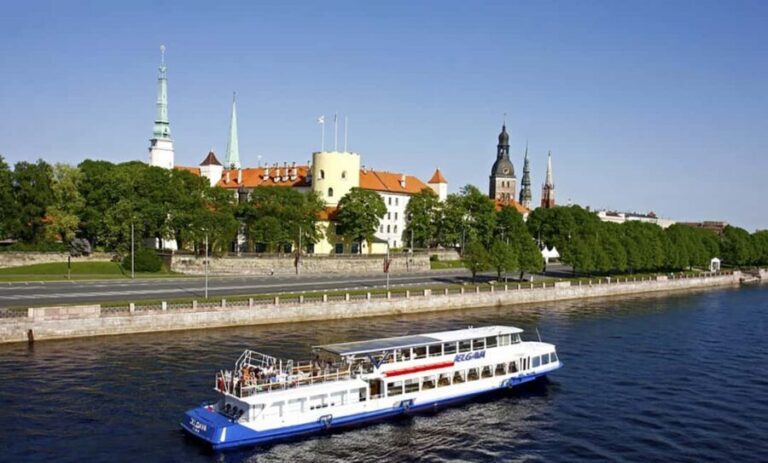 Riga: Daugava Boat Cruise to the Gulf of Riga - Key Points