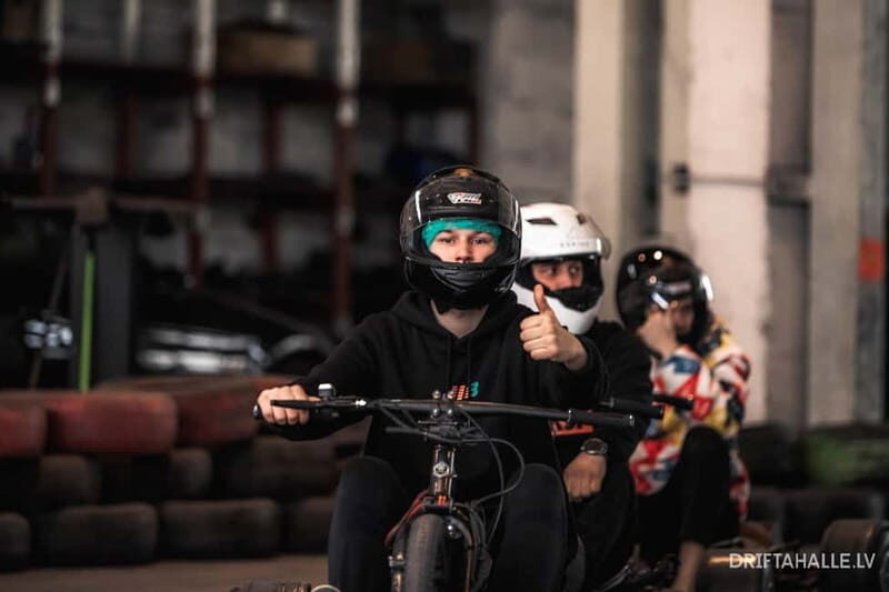 Riga | Drifta Halle: Extreme 20 minute ride on a drift trike - The Track and the Experience