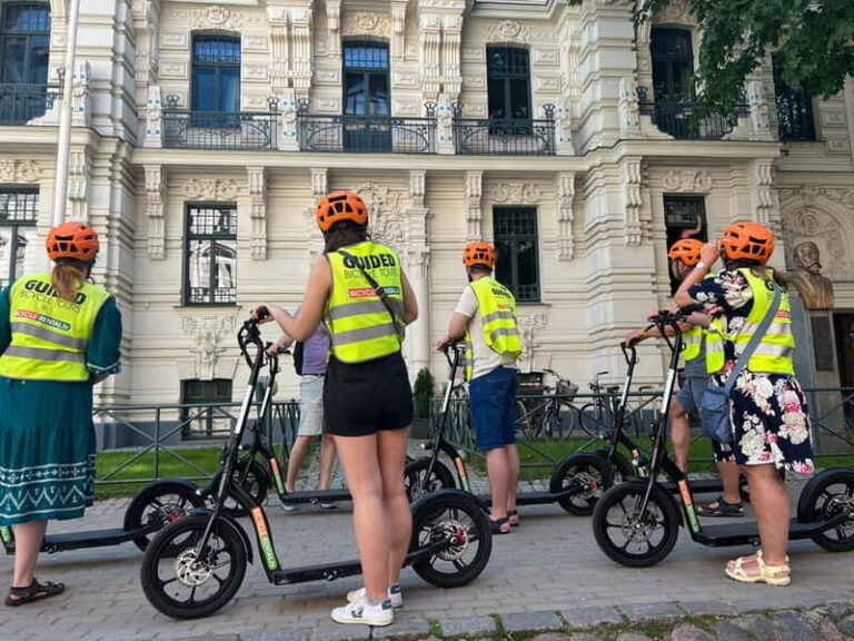 Riga Highlight Big wheel e-scooter Group or Private tour - Practical Tips for Your Riga Scooter Adventure