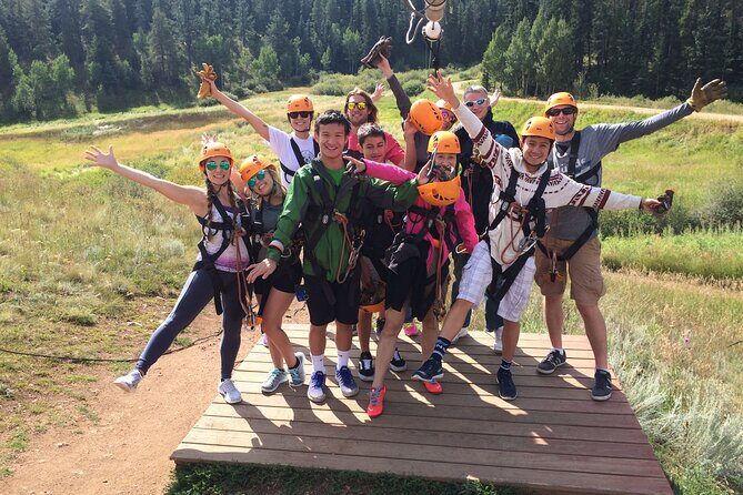 Rocky Mountain 4-Zipline Adventure on CO Longest and Fastest! - The Experience on the Ground and in the Air