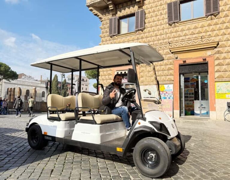 Roma City Golf Card Pick up tour - Is This Tour Worth It?