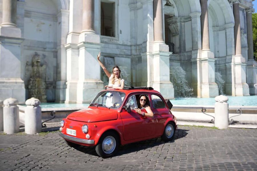 Roma: Gelato & Fiat 500 Vintage Adventure - What to Expect from the Tour