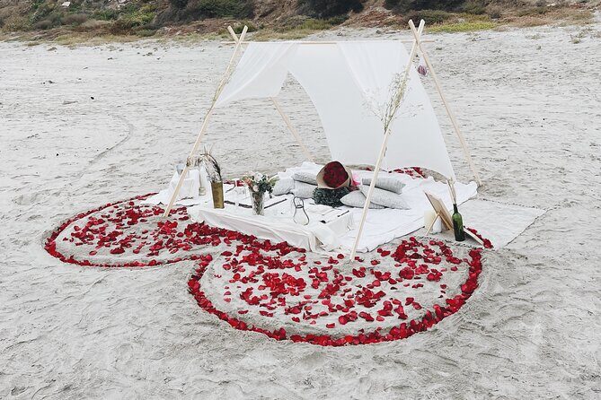 Romantic Picnic by the beach - The View and Atmosphere