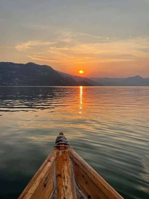 Romantic Sunset tour on Skadar lake with drinks and snacks - A Deep Dive into the Skadar Lake Sunset Cruise