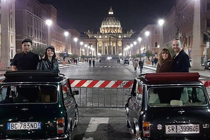 Rome Ancient tour by Night in Mini Vintage Cabriolet with drink - Who Should Consider This Experience?